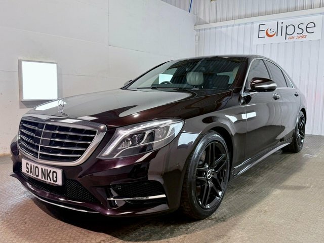 Mercedes-Benz S Class 2016 3.0 S350d V6 Amg Line Executive Saloon SA10NKO Black #3