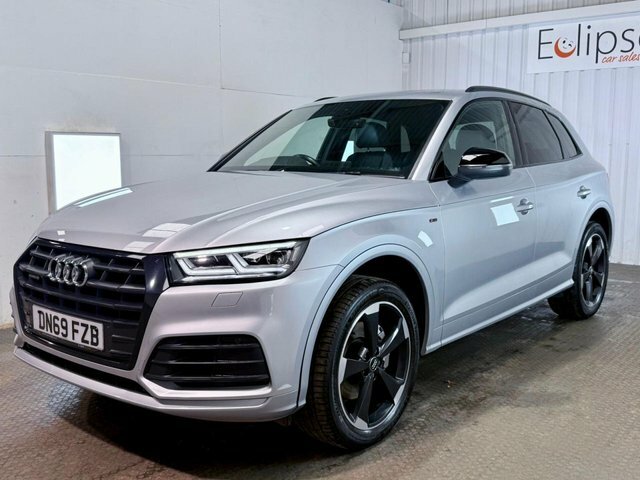 Audi Q5 2019 2.0 Tdi 40 Black Edition Suv S Tro DN69FZB Silver #3