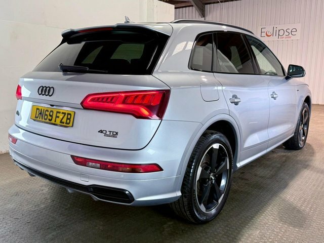 Audi Q5 2019 2.0 Tdi 40 Black Edition Suv S Tro DN69FZB Silver #6