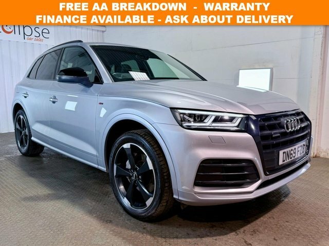 Audi Q5 2019 2.0 Tdi 40 Black Edition Suv S Tro Silver