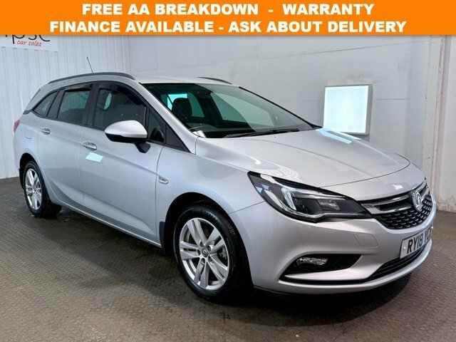Vauxhall Astra 2018 1.6 Cdti Ecoflex Design Sports Tourer Die Grey