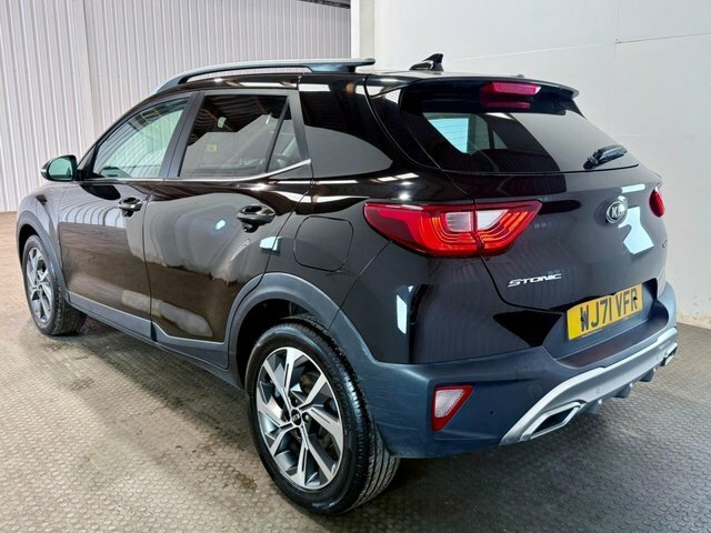 Kia Stonic 2021 1.0 T-gdi Mhev Gt-line Suv Hybrid WJ71VFR Black #4