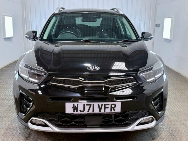 Kia Stonic 2021 1.0 T-gdi Mhev Gt-line Suv Hybrid WJ71VFR Black #2