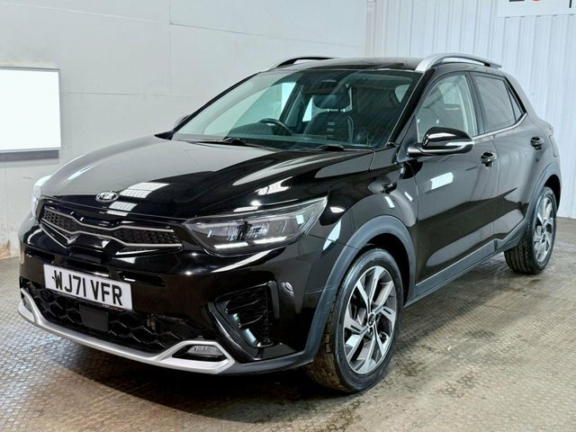Kia Stonic 2021 1.0 T-gdi Mhev Gt-line Suv Hybrid WJ71VFR Black #3