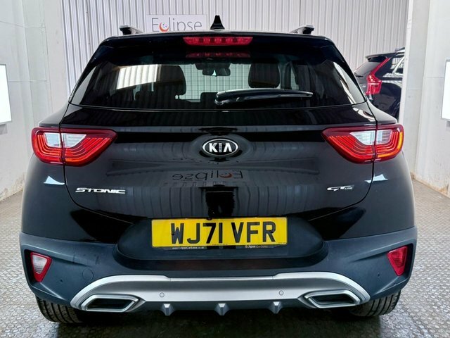Kia Stonic 2021 1.0 T-gdi Mhev Gt-line Suv Hybrid WJ71VFR Black #5