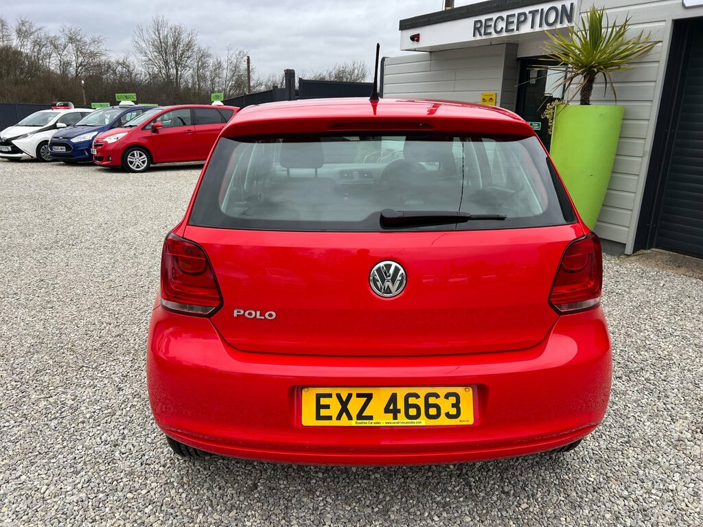 Volkswagen Polo 1.2 S Hatchback Euro 5 Ac 60 Red #3
