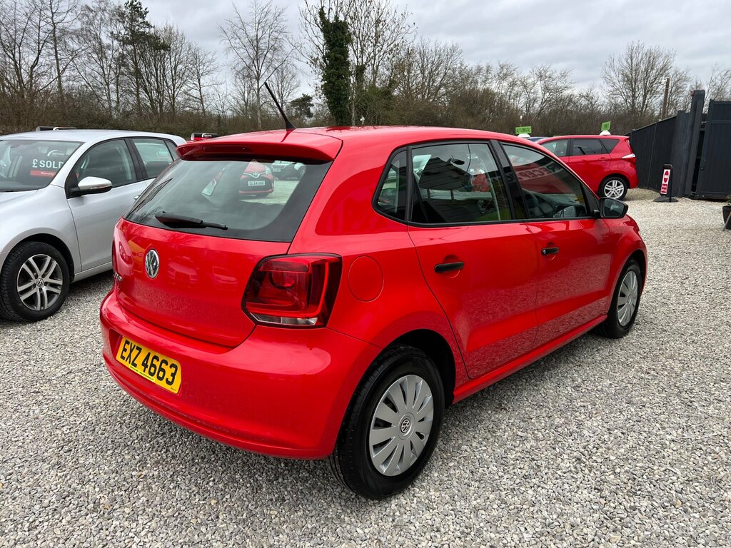 Volkswagen Polo 1.2 S Hatchback Euro 5 Ac 60 Red
