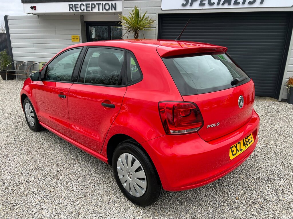 Volkswagen Polo 1.2 S Hatchback Euro 5 Ac 60 Red #2