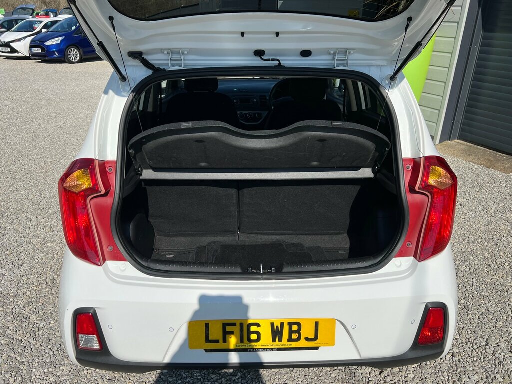 Kia Picanto 1.0 Sr7 Hatchback Euro 6 65 Bhp LF16WBJ White #4