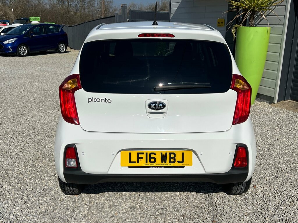 Kia Picanto 1.0 Sr7 Hatchback Euro 6 65 Bhp LF16WBJ White #3