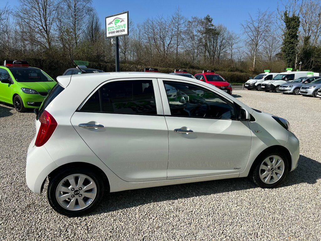 Kia Picanto 1.0 Sr7 Hatchback Euro 6 65 Bhp LF16WBJ White #5
