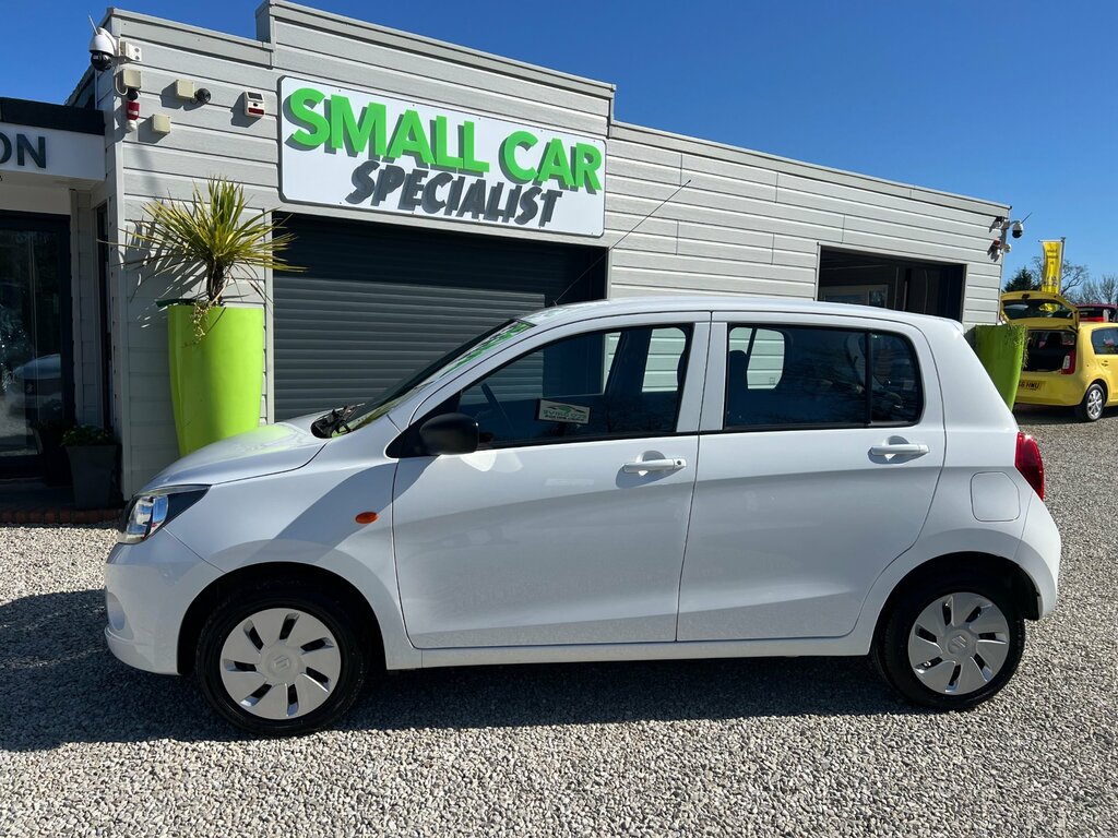 Suzuki Celerio 1.0 Sz2 Hatchback Euro 6 68 Ps ET66WPO White #6