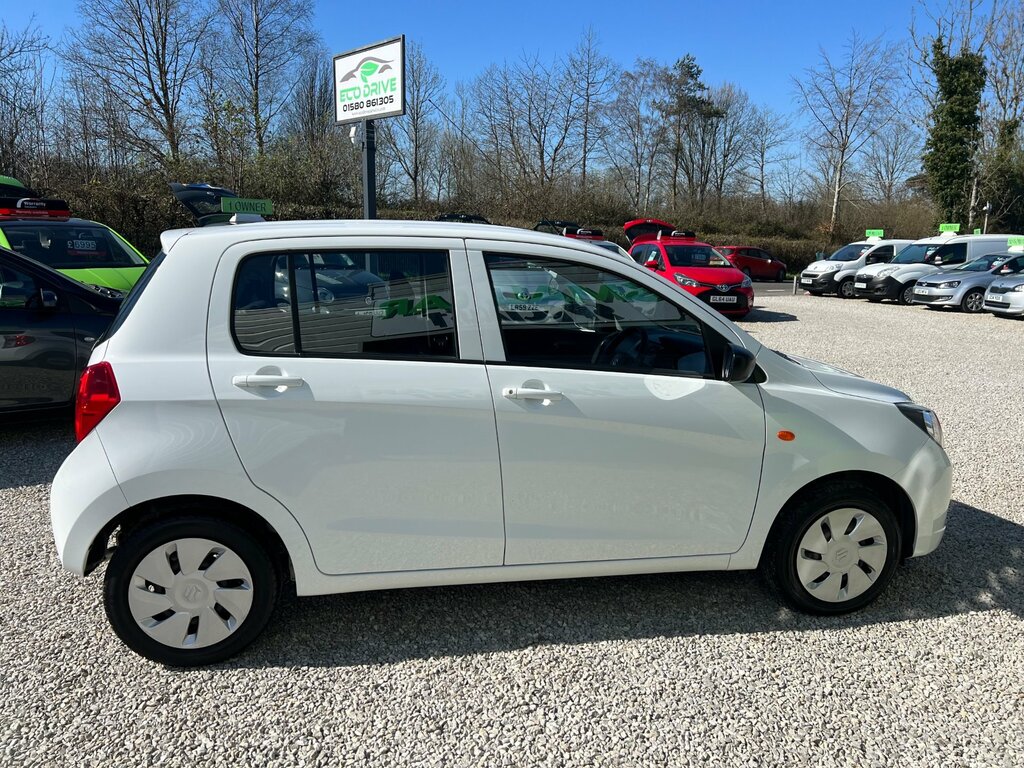Suzuki Celerio 1.0 Sz2 Hatchback Euro 6 68 Ps ET66WPO White #5