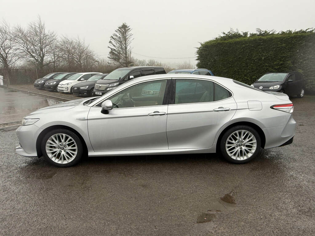 Toyota Camry 2.5 Vvt-h Excel Cvt Euro 6 S S Silver #4