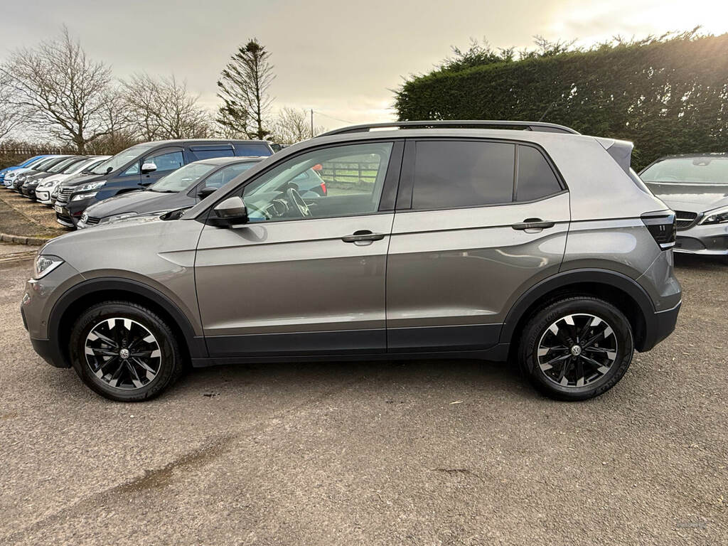 Volkswagen T-Cross 1.0 Tsi Sel Dsg  Grey #4