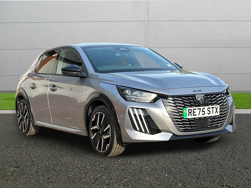 Peugeot e-208 Gt Premium Grey