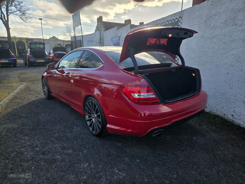 Mercedes-Benz C Class C250 Cdi Blueefficiency Amg Sport Plus OV62LMO Red #6