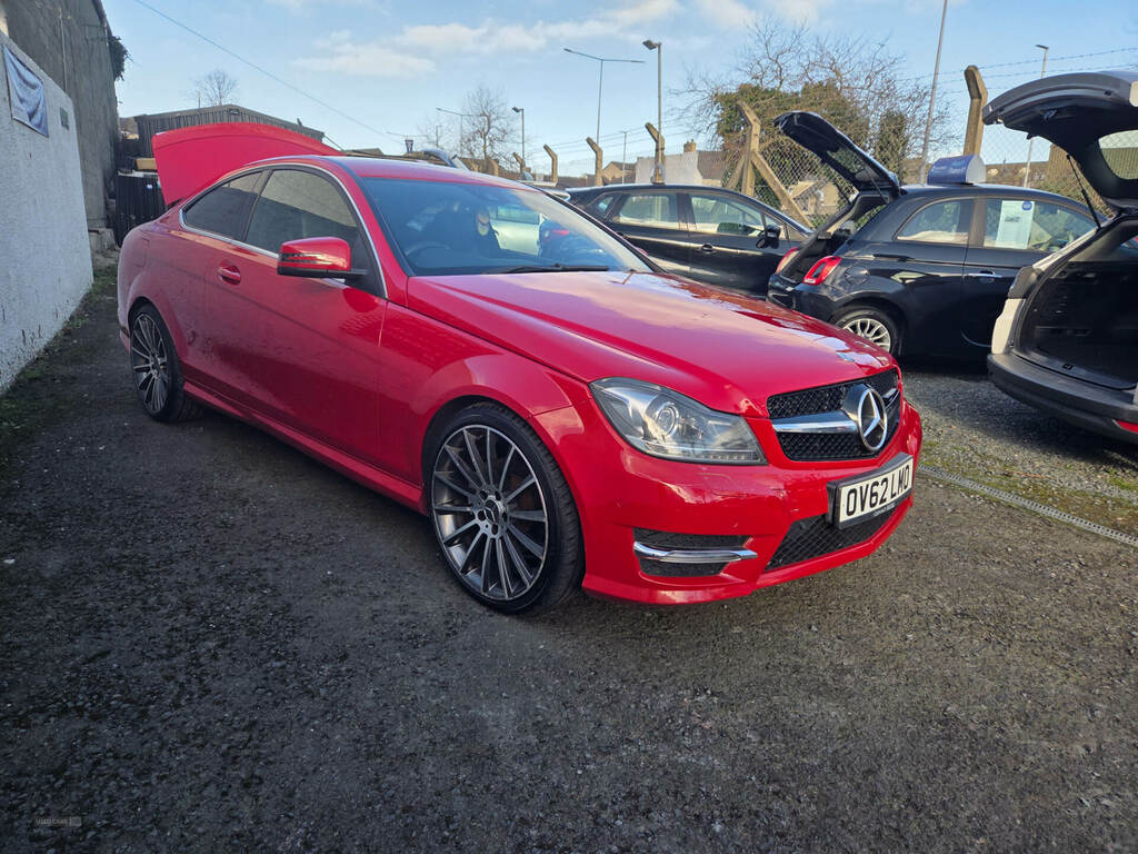 Mercedes-Benz C Class C250 Cdi Blueefficiency Amg Sport Plus OV62LMO Red #3