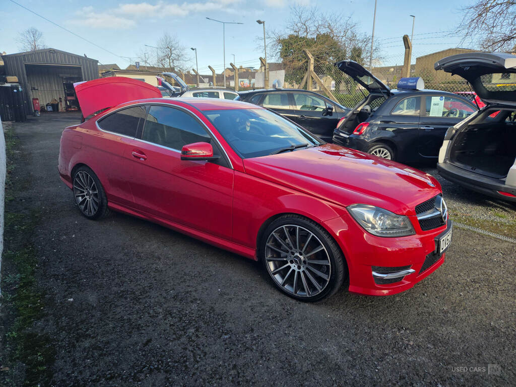 Mercedes-Benz C Class C250 Cdi Blueefficiency Amg Sport Plus OV62LMO Red #4