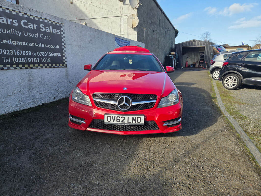 Mercedes-Benz C Class C250 Cdi Blueefficiency Amg Sport Plus OV62LMO Red #5