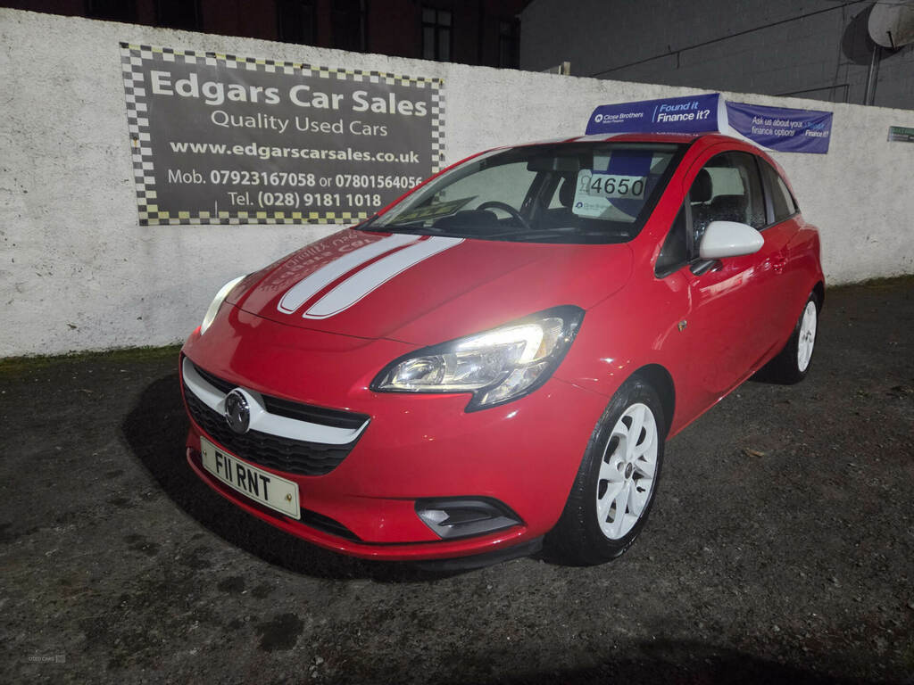 Vauxhall Corsa 1.4 Ecoflex Sting Red