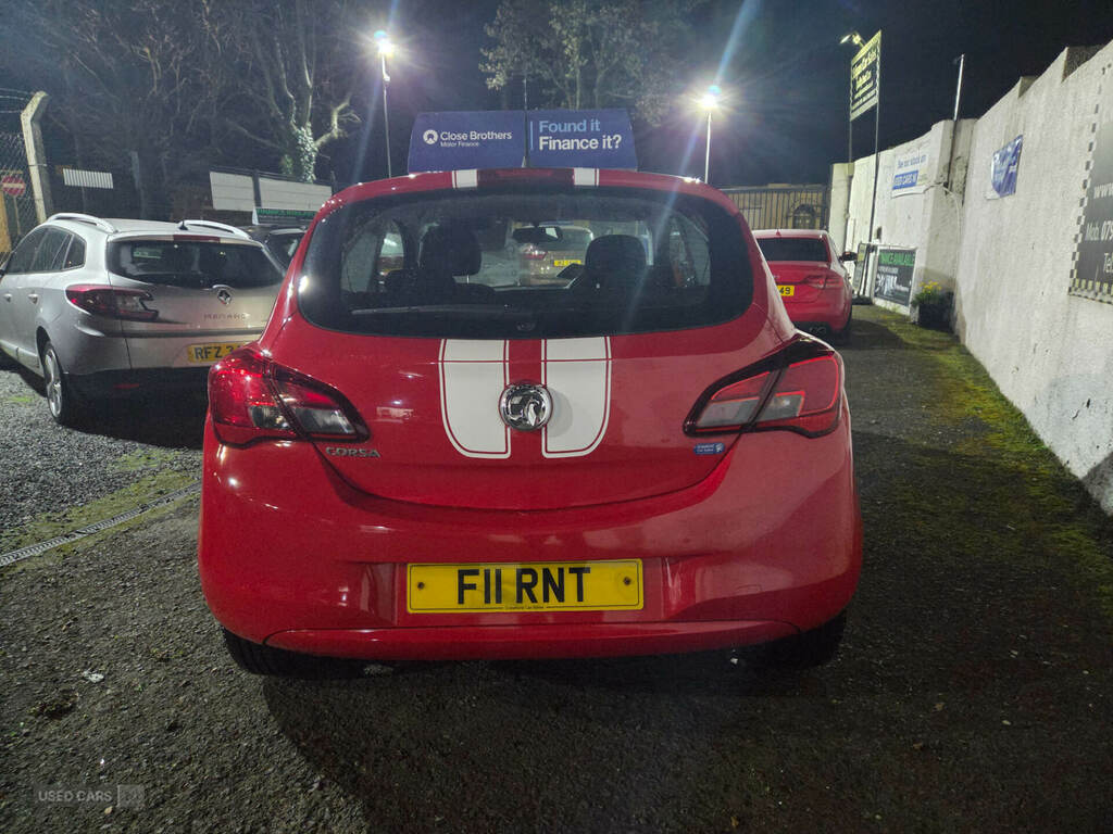 Vauxhall Corsa 1.4 Ecoflex Sting F11RNT Red #5