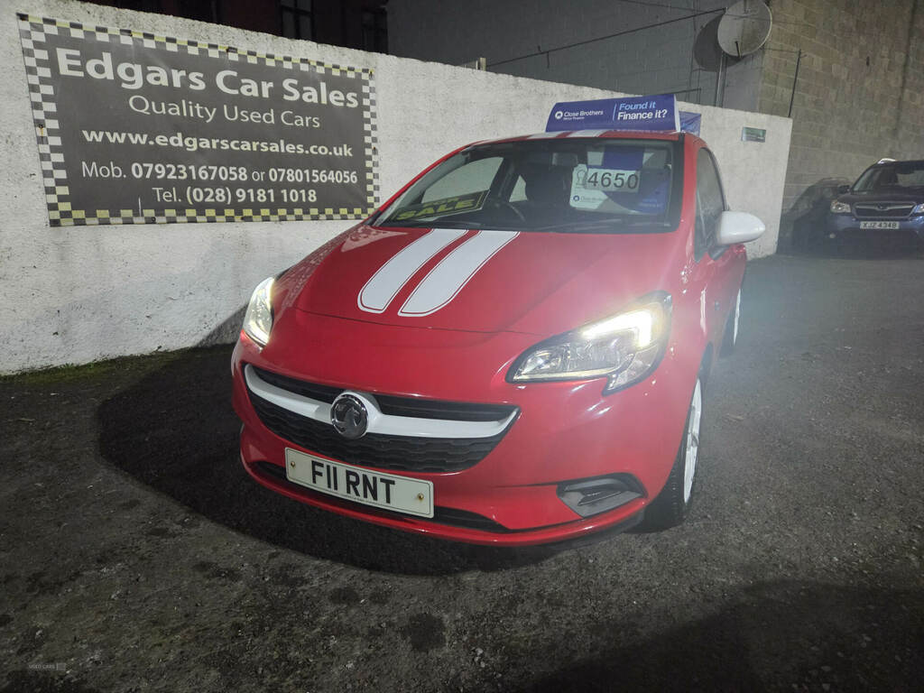 Vauxhall Corsa 1.4 Ecoflex Sting F11RNT Red #2