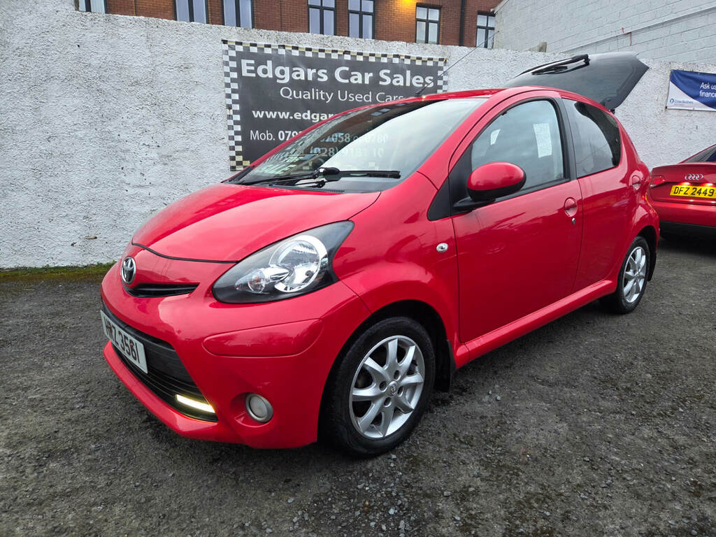 Toyota Aygo 1.0 Vvt-i Mode HRZ3561 Red #3