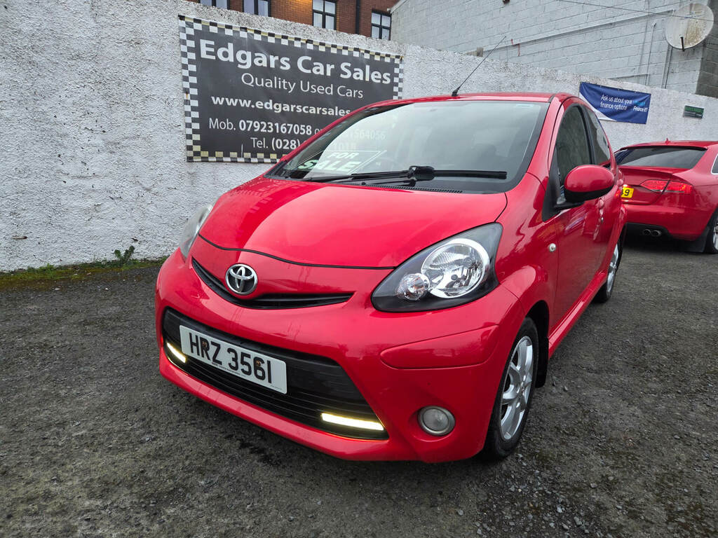 Toyota Aygo 1.0 Vvt-i Mode HRZ3561 Red #5