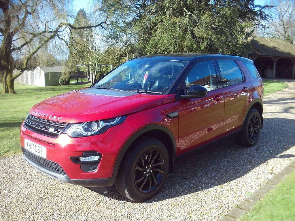 Land Rover Discovery Sport 2.0 Td4 Se Tech 4Wd Euro 6 S S Red