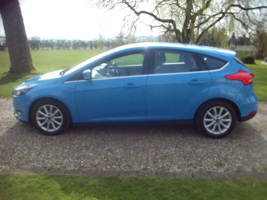 Ford Focus 1.6 Titanium Powershift Euro 6 YK66WXZ Blue #2