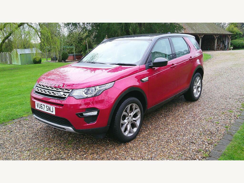 Land Rover Discovery Sport 2.0 Td4 Hse 4Wd Euro 6 S S Red