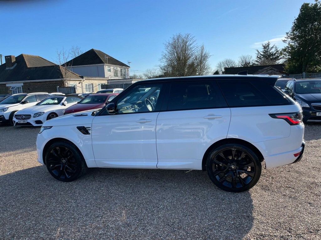 Land Rover Range Rover Sport 3.0 Sd V6 Hse 4Wd Euro 6 Ss PN19CVC White #4
