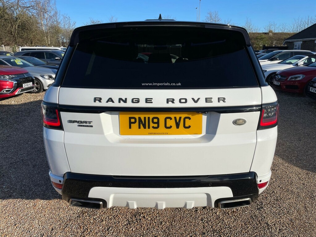 Land Rover Range Rover Sport 3.0 Sd V6 Hse 4Wd Euro 6 Ss PN19CVC White #6