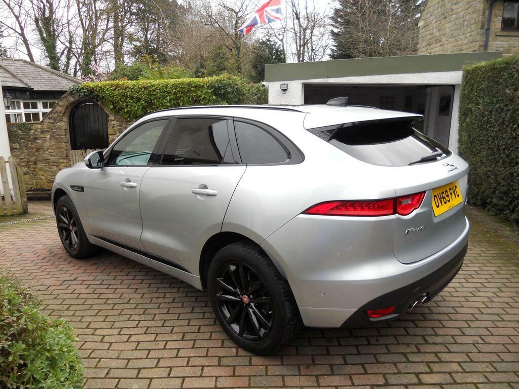 Jaguar F-Pace 2.0 D180 R-sport Awd Euro 6 S S OV69FVC Silver #4