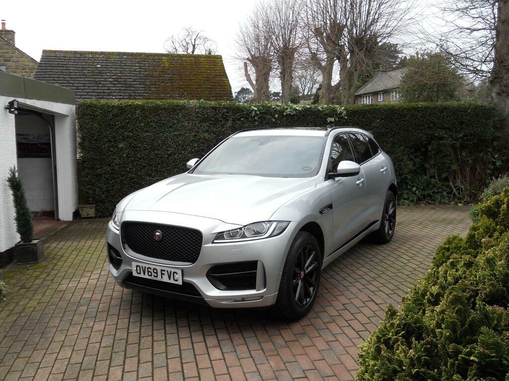 Jaguar F-Pace 2.0 D180 R-sport Awd Euro 6 S S OV69FVC Silver #3