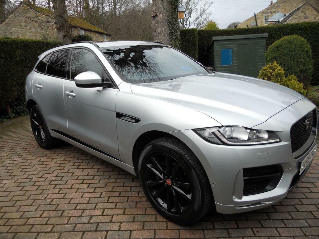 Jaguar F-Pace 2.0 D180 R-sport Awd Euro 6 S S OV69FVC Silver #5