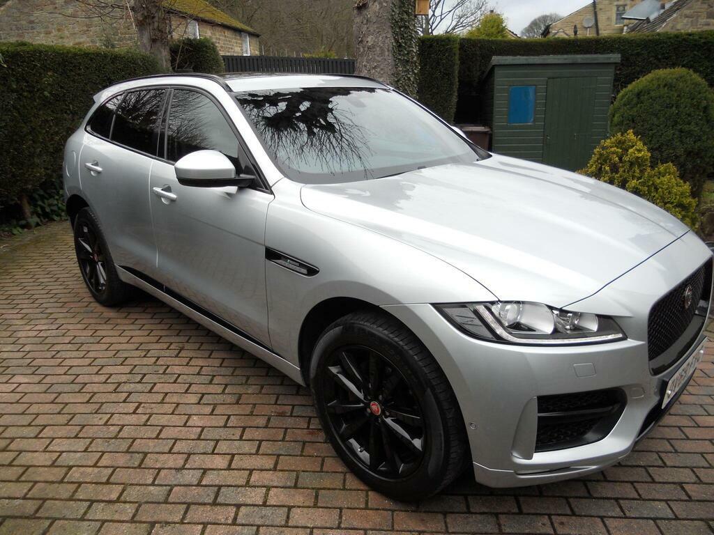 Jaguar F-Pace 2.0 D180 R-sport Awd Euro 6 S S Silver