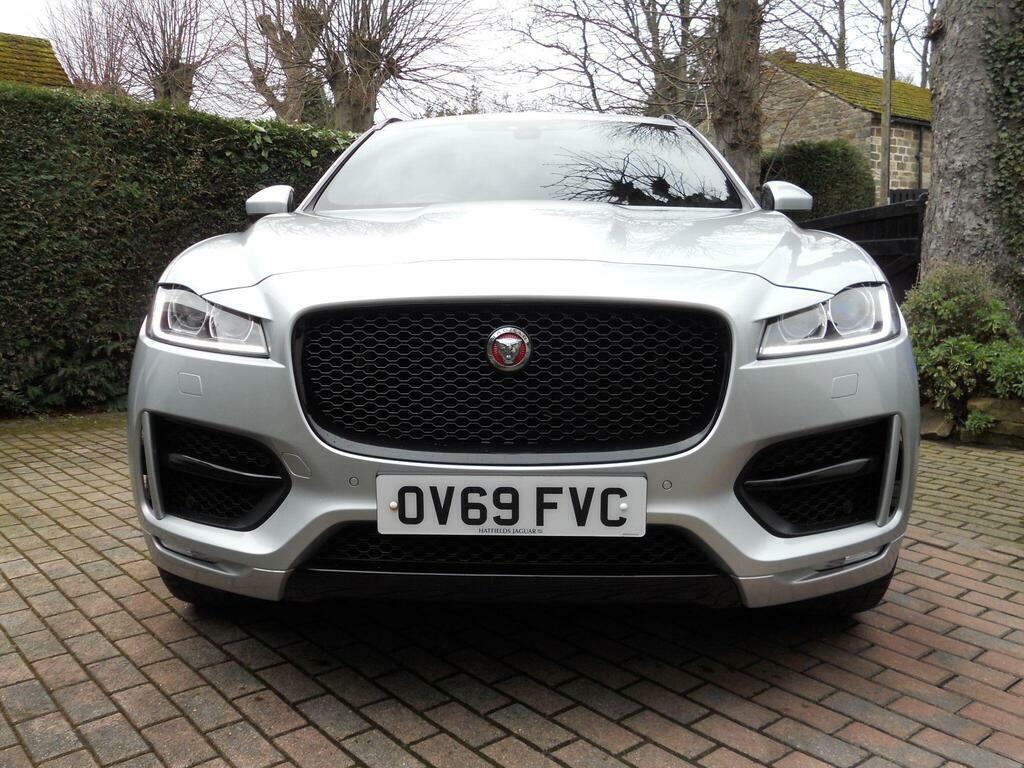 Jaguar F-Pace 2.0 D180 R-sport Awd Euro 6 S S OV69FVC Silver #2
