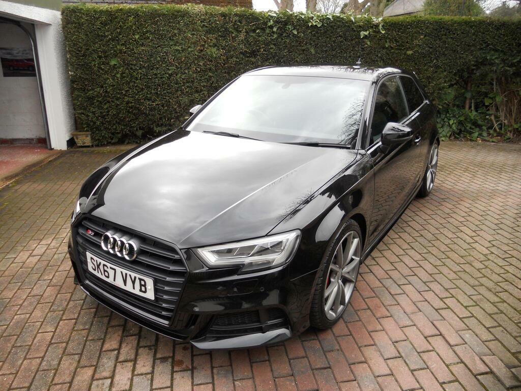 Audi S3 2.0 Tfsi Black Edition Hatchback Black #4