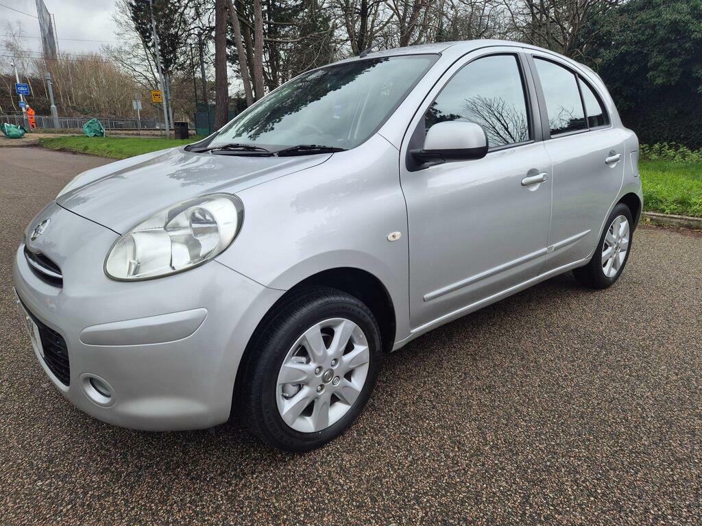 Nissan Micra 1.2 Acenta Hatchback WJ11NUK Silver #4