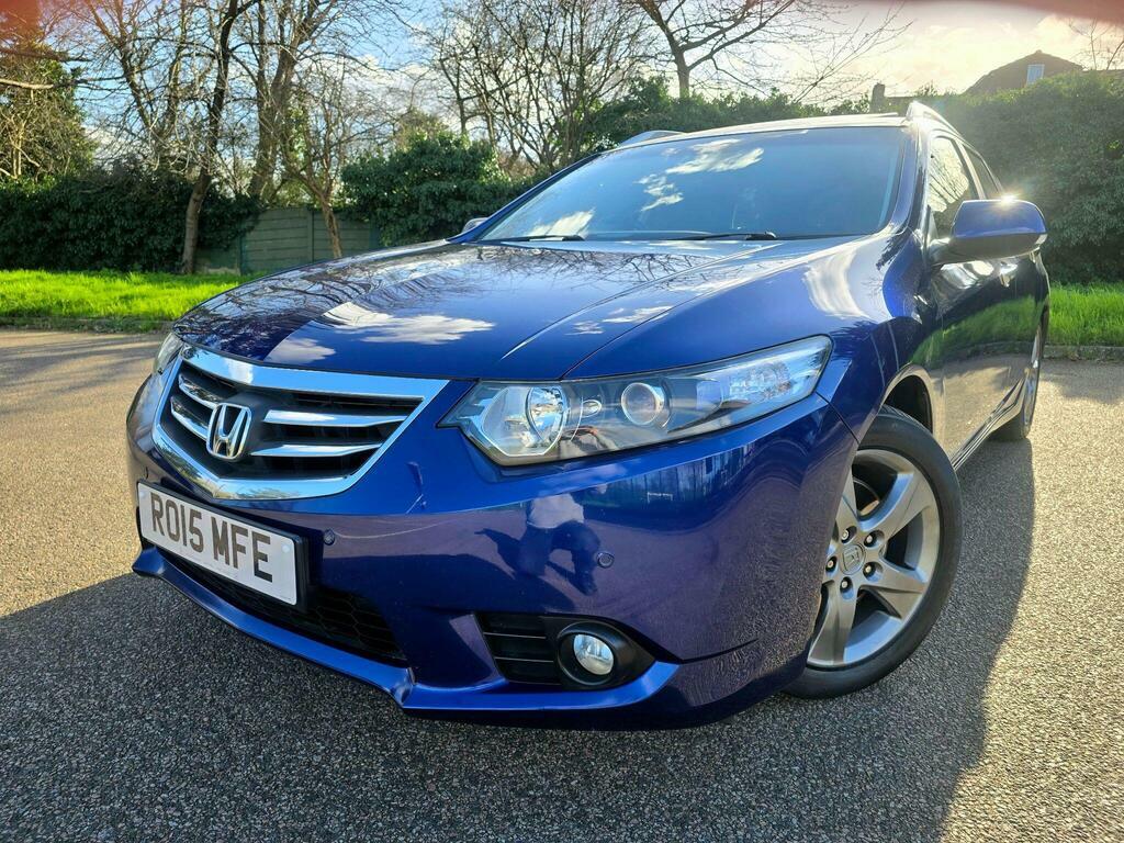 Honda Accord 2.4 I-vtec Ex Tourer Euro 5 Blue #3