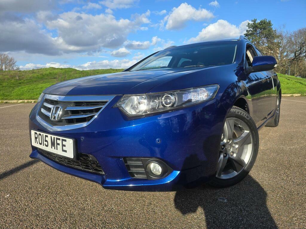 Honda Accord 2.2 I-dtec Es Gt White #7