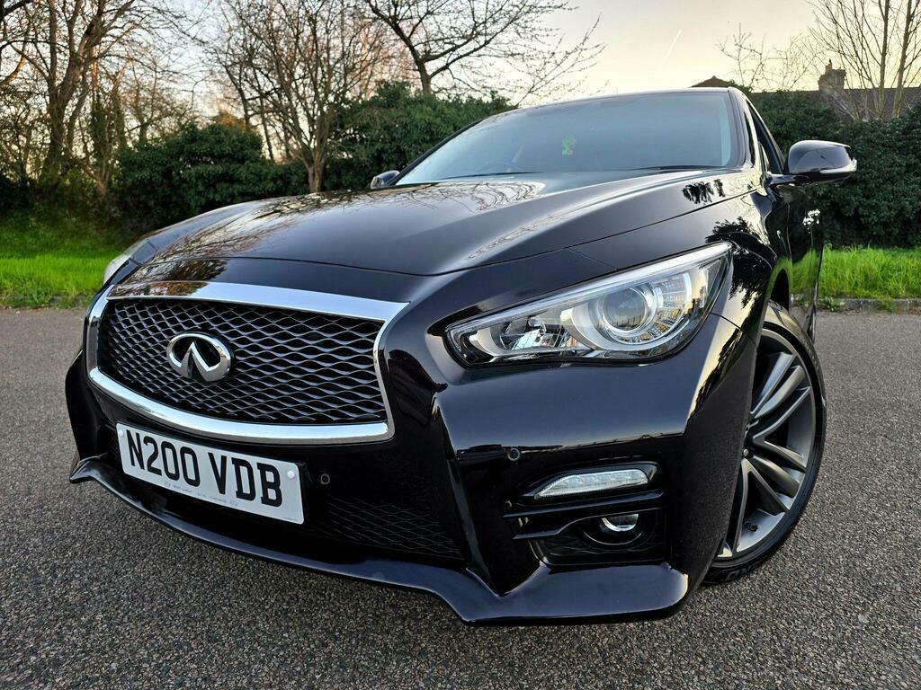 Infiniti Q50 3.5H V6 S Sport Saloon N200VDB Black #3