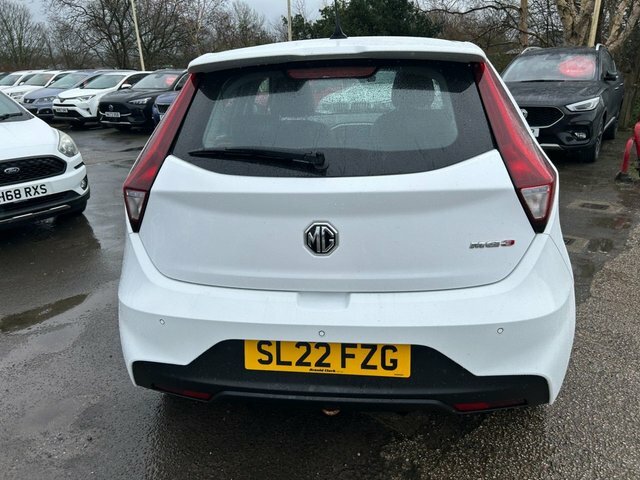 MG MG3 2022 1.5 Vti-tech Exclusive Nav Hatchback Petr SL22FZG White #4