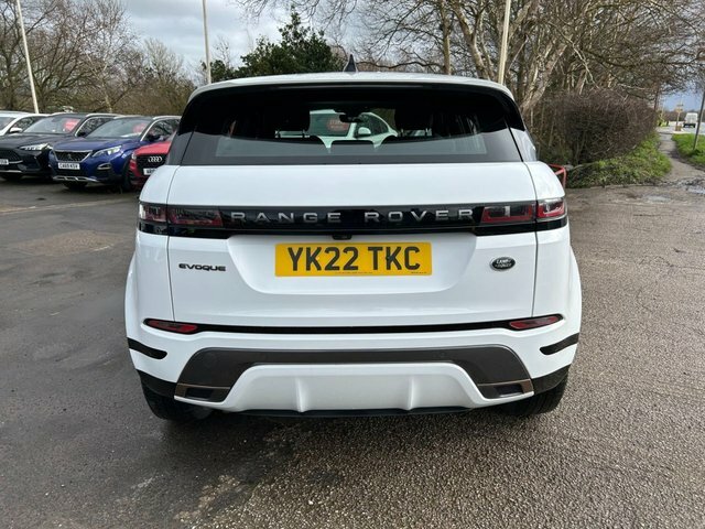 Land Rover Range Rover Evoque 2022 2.0 D165 R-dynamic Suv Fwd YK22TKC White #4