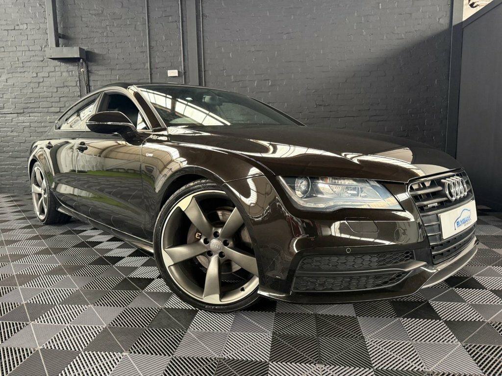 Audi A7 3L Black Edition Black #6