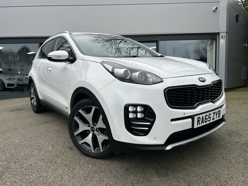 Kia Sportage Suv 2.0 Crdi Gt-line 201665 White