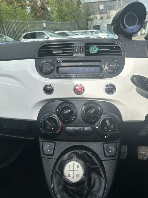 Abarth 500 Convertible 1.4 T-jet 2013 White #4