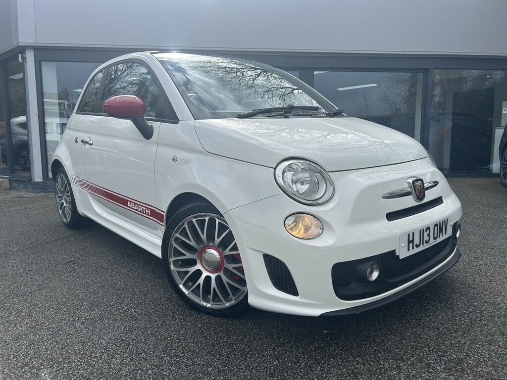 Abarth 500 Convertible 1.4 T-jet 2013 White